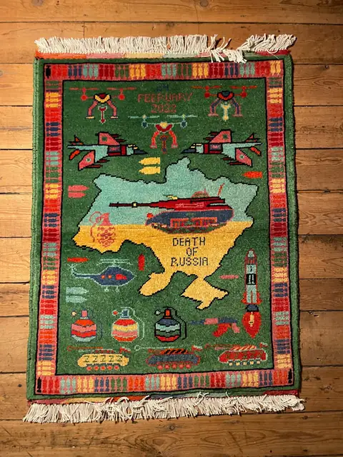 Ukraine War Rugs at Silver Tongue