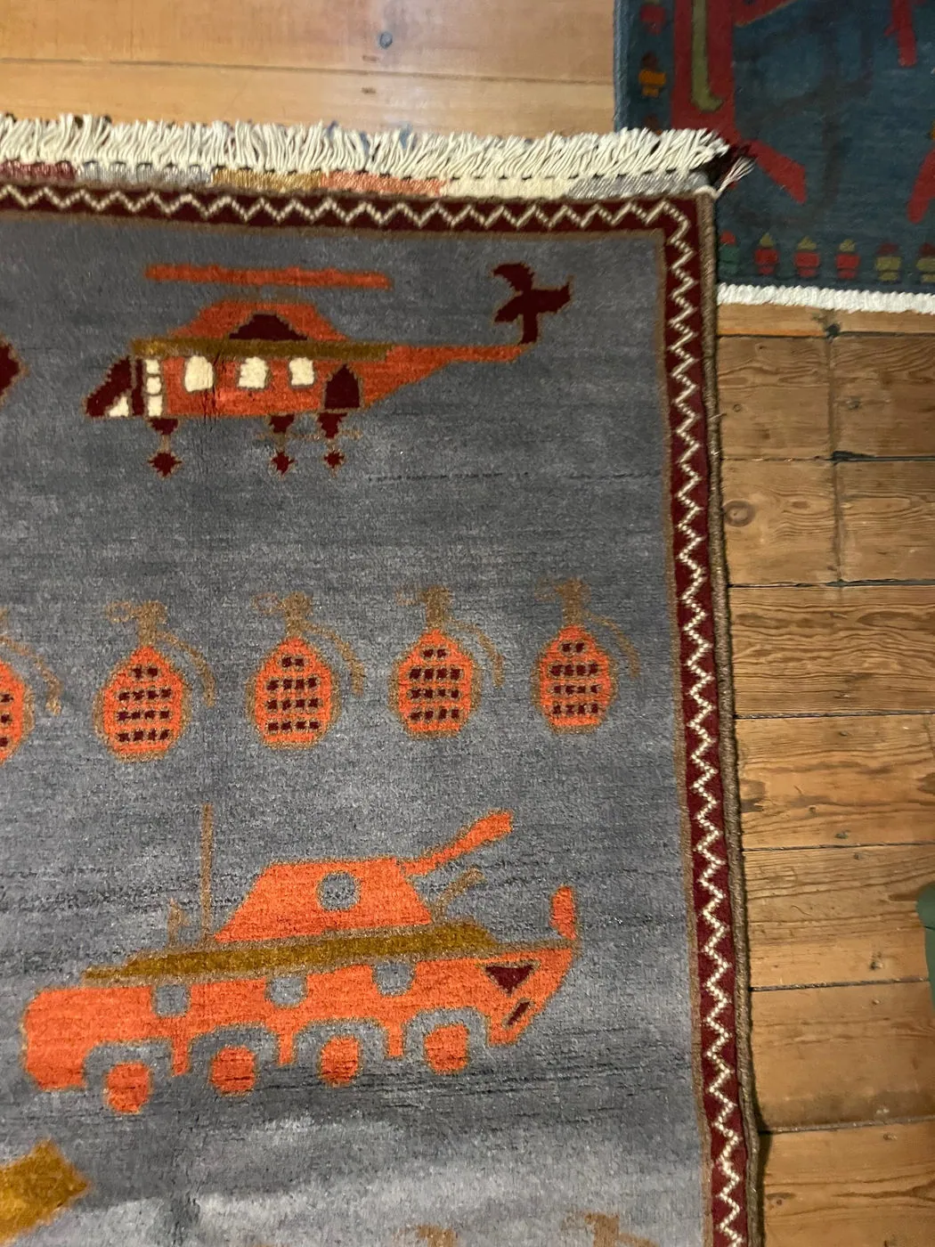 Afghan Rug #538, 127 x 83 cm, photo 4 of 8