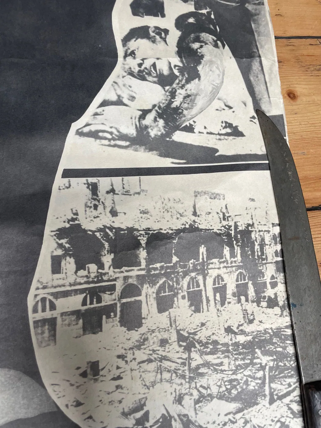 1987 Dated Soviet Union Propaganda Poster, Large Original in Great Condition, photo 14 of 15