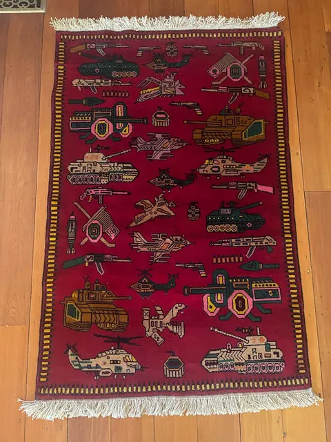 Afghan Rug #1073, 147 x 97 cm