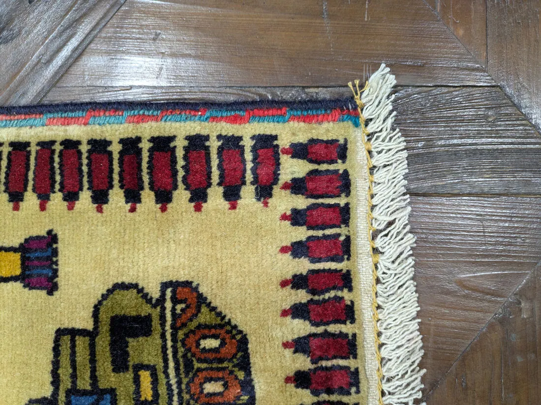 War Rug #2114, 197 x 106 cm, photo 5 of 8
