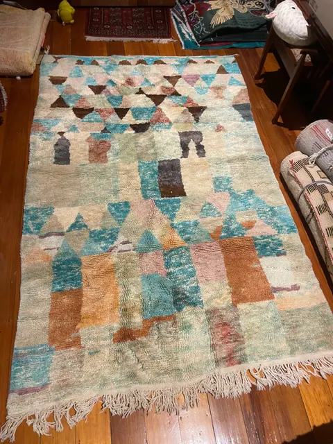 Genuine Beni Ourain Morroccan Rug, 260 x 170 cm