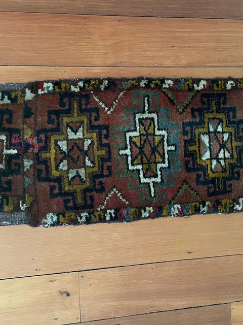 Afghan Rug #838, 113 x 43 cm