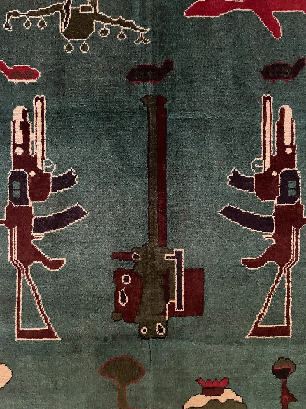 Afghan Rug #1058, 123 x 80 cm, photo 6 of 8