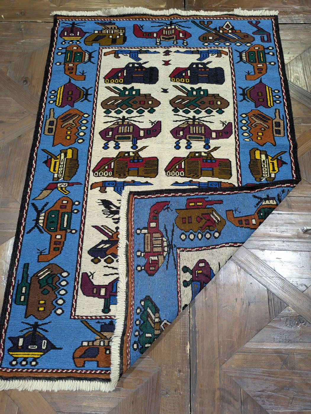 War Rug #2123, 145 x 95 cm, photo 6 of 8
