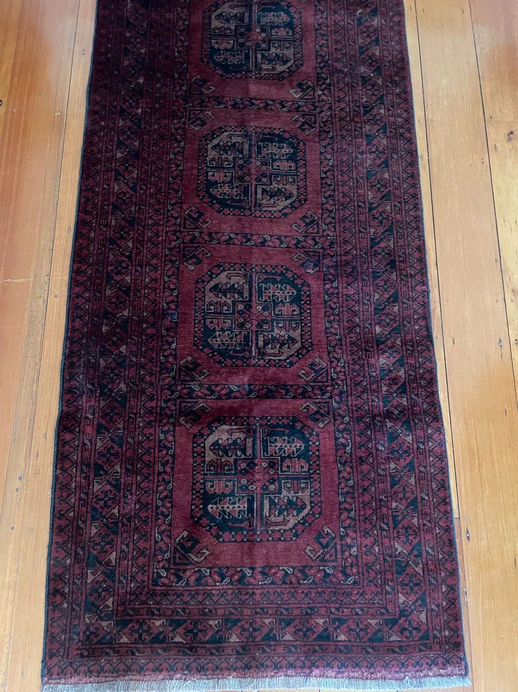 Afghan Rug #867, 281 x 84 cm, photo 6 of 12