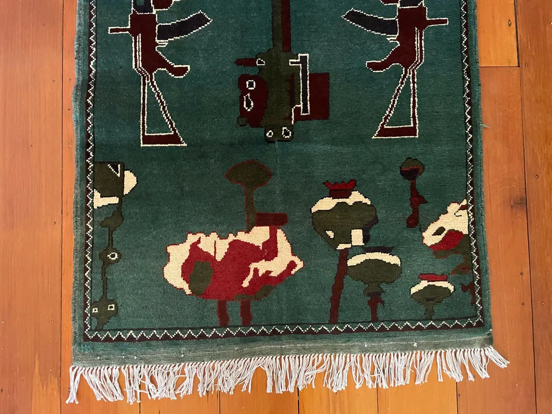 Afghan Rug #1058, 123 x 80 cm, photo 4 of 8