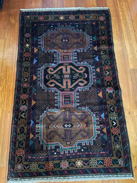 Afghan Rug #865, 208 x 120 cm