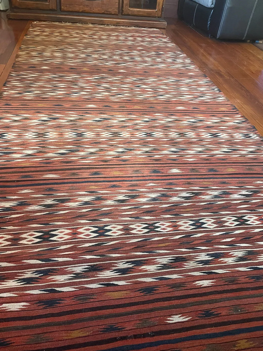 Kilim Rug #822, 285 x 127 cm, photo 2 of 12