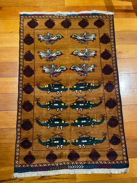Afghan Rug #792, 150 x 95 cm