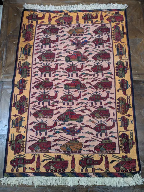 Afghan Rug #2030, 200 x 130 cm