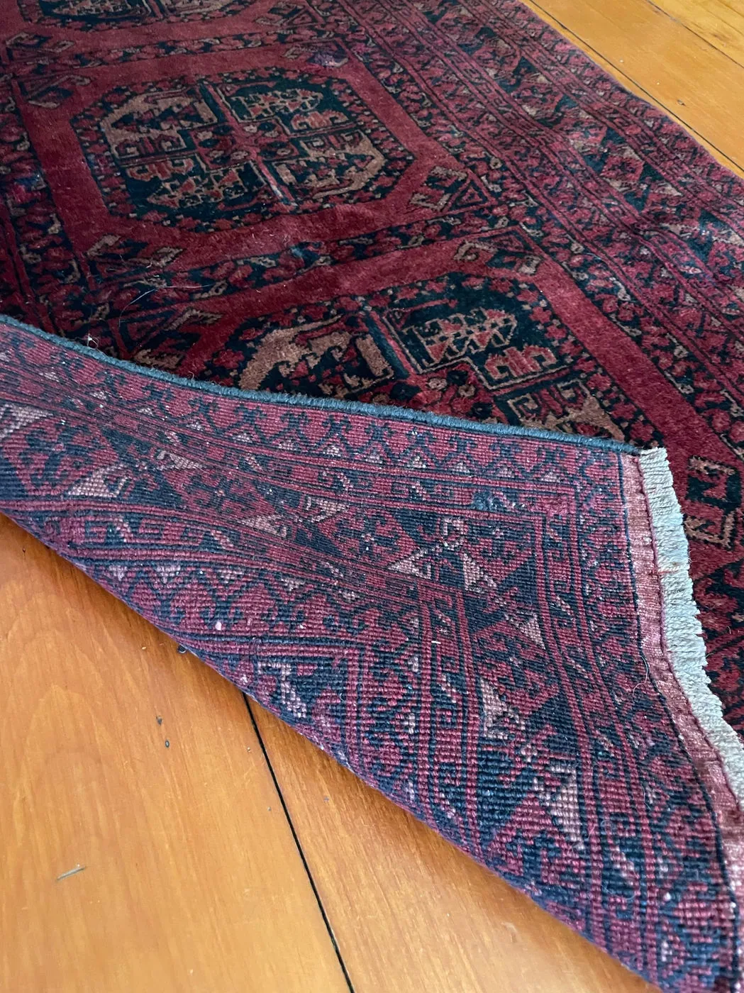 Afghan Rug #867, 281 x 84 cm, photo 7 of 12