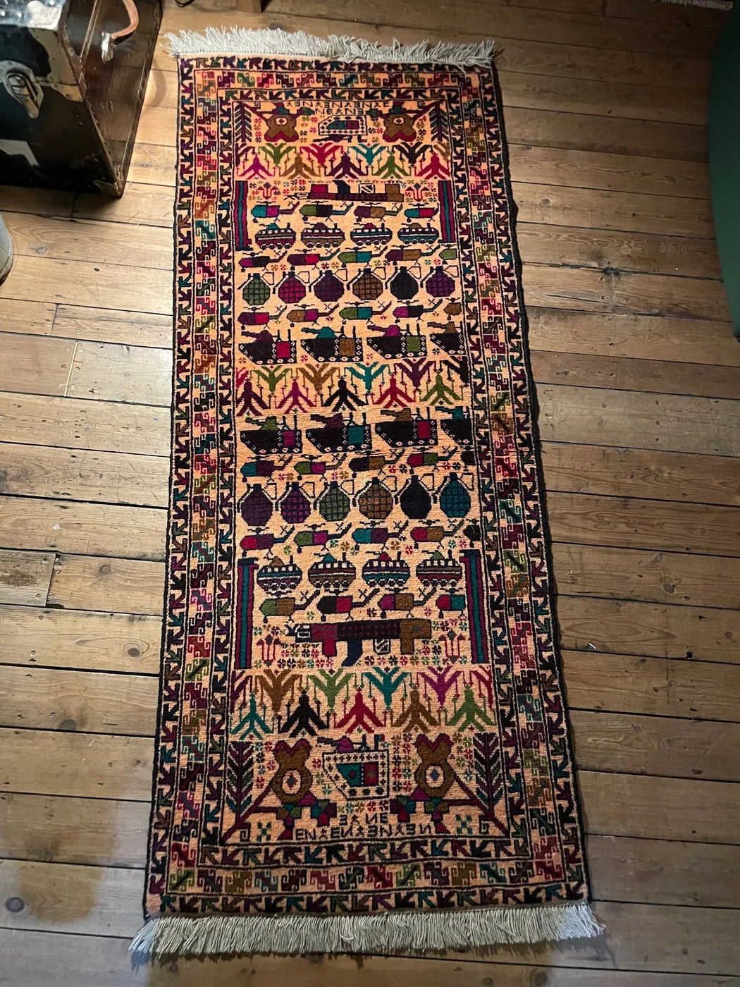 Afghan Rug #620, 187 x 80 cm, photo 9 of 15