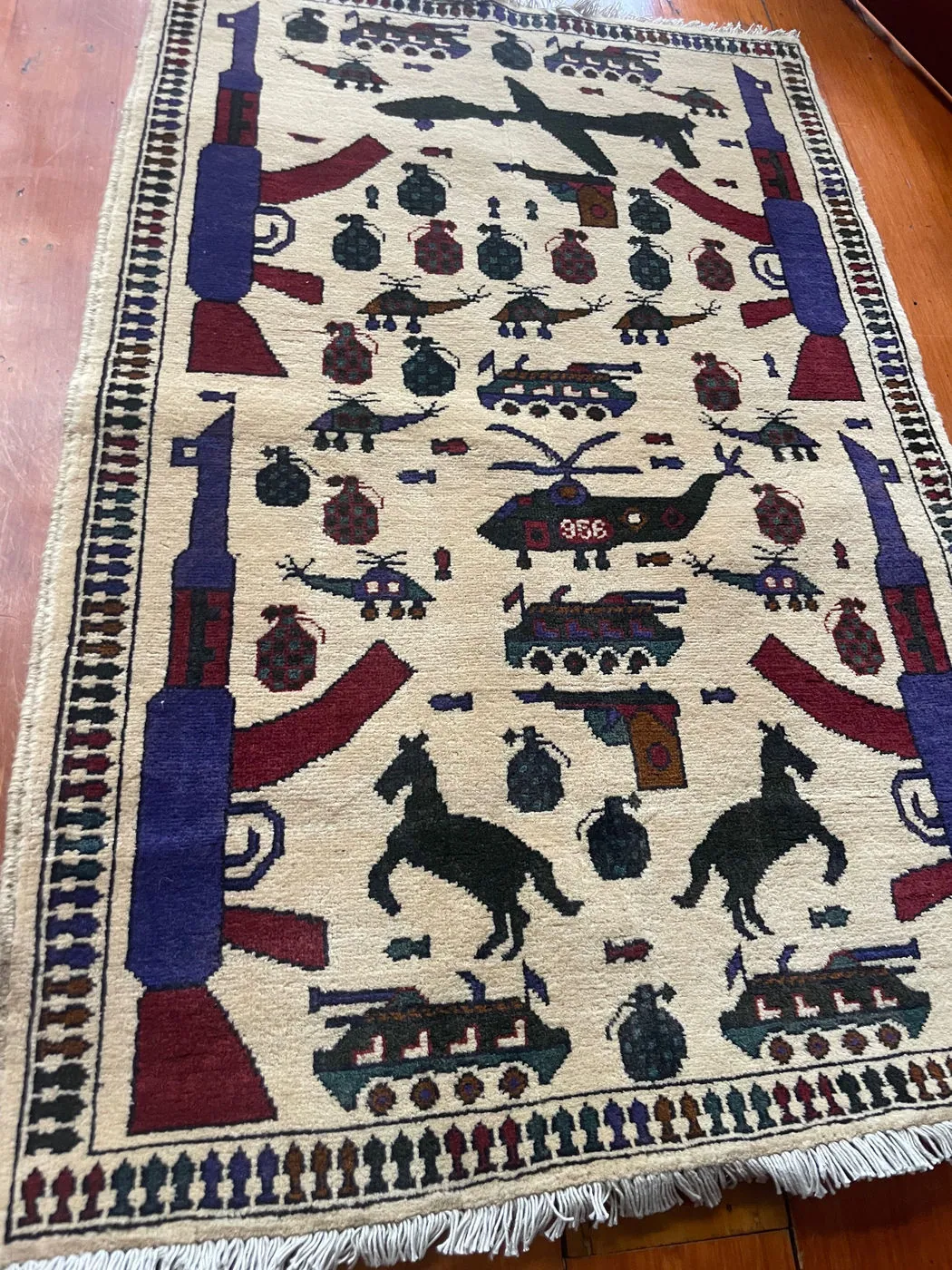Afghan Rug #774, 128 x 83 cm, photo 6 of 9
