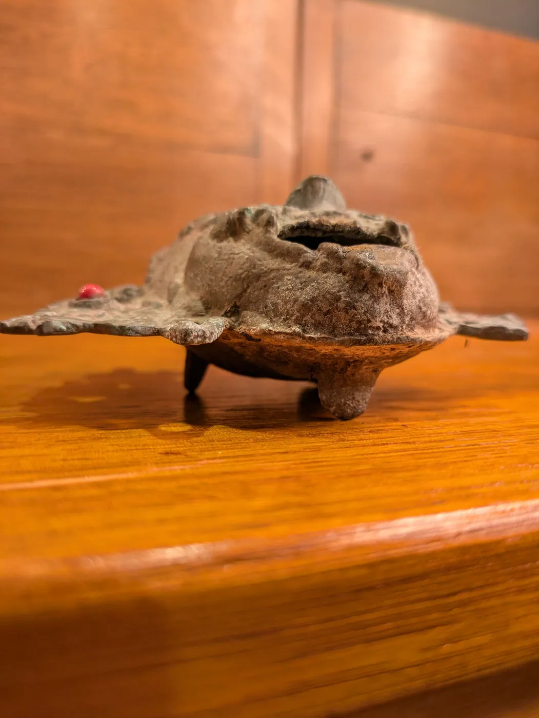 Antique Tibetan/Nepalese Bronze Ritual Butter Lamp Burner, photo 4 of 8