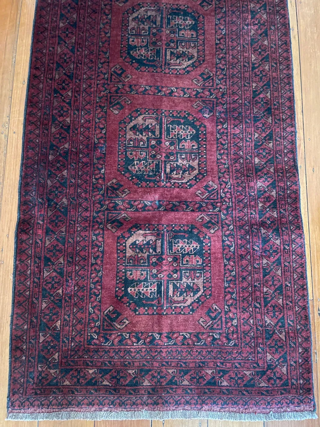 Afghan Rug #867, 281 x 84 cm, photo 5 of 12