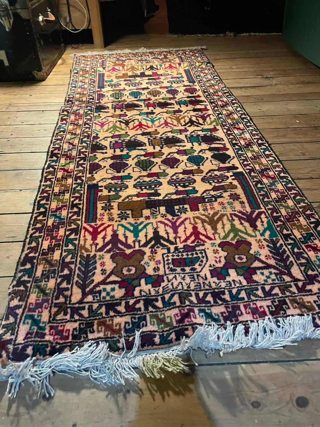 Afghan Rug #620, 187 x 80 cm, photo 2 of 15