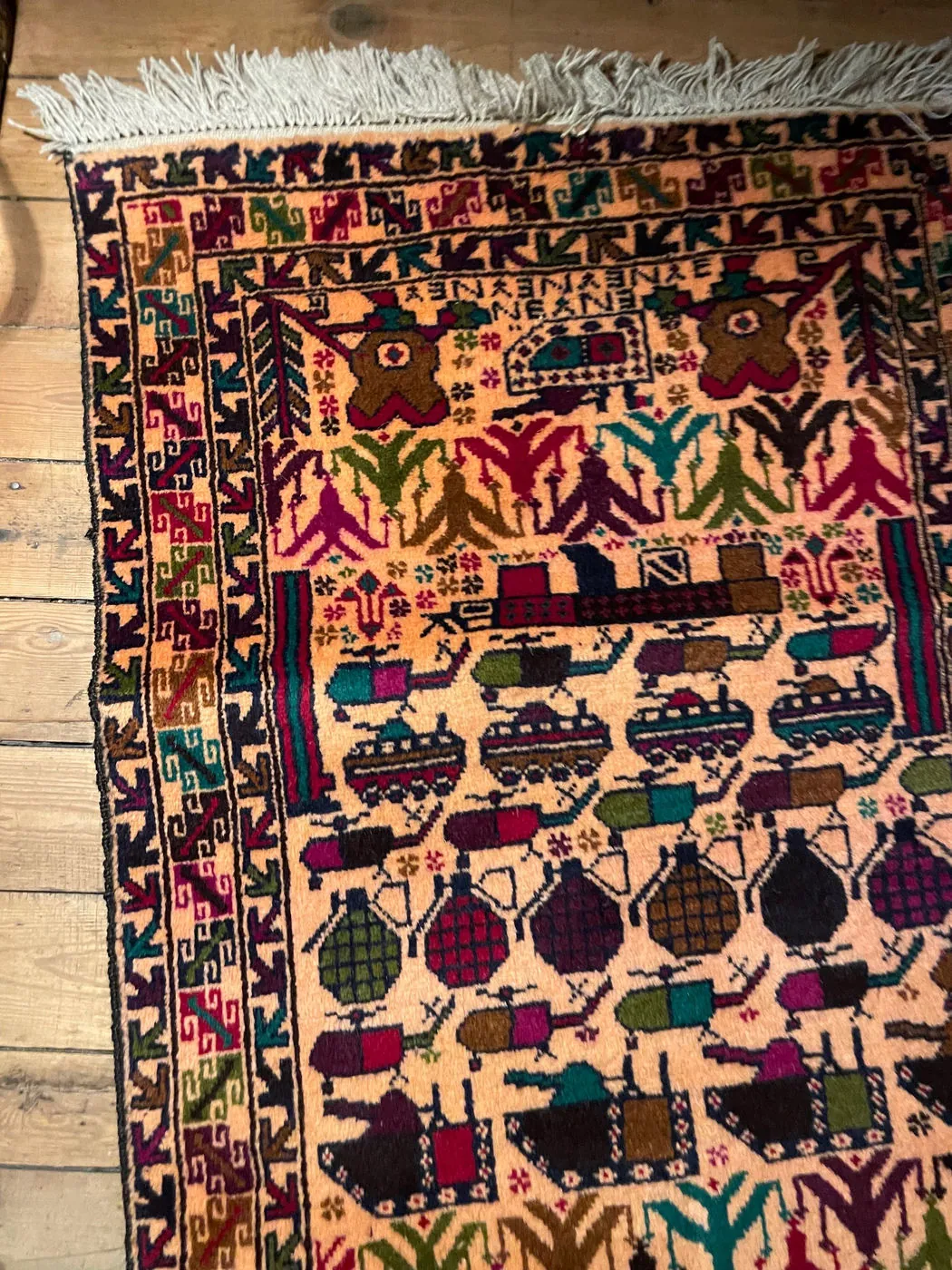 Afghan Rug #620, 187 x 80 cm, photo 12 of 15