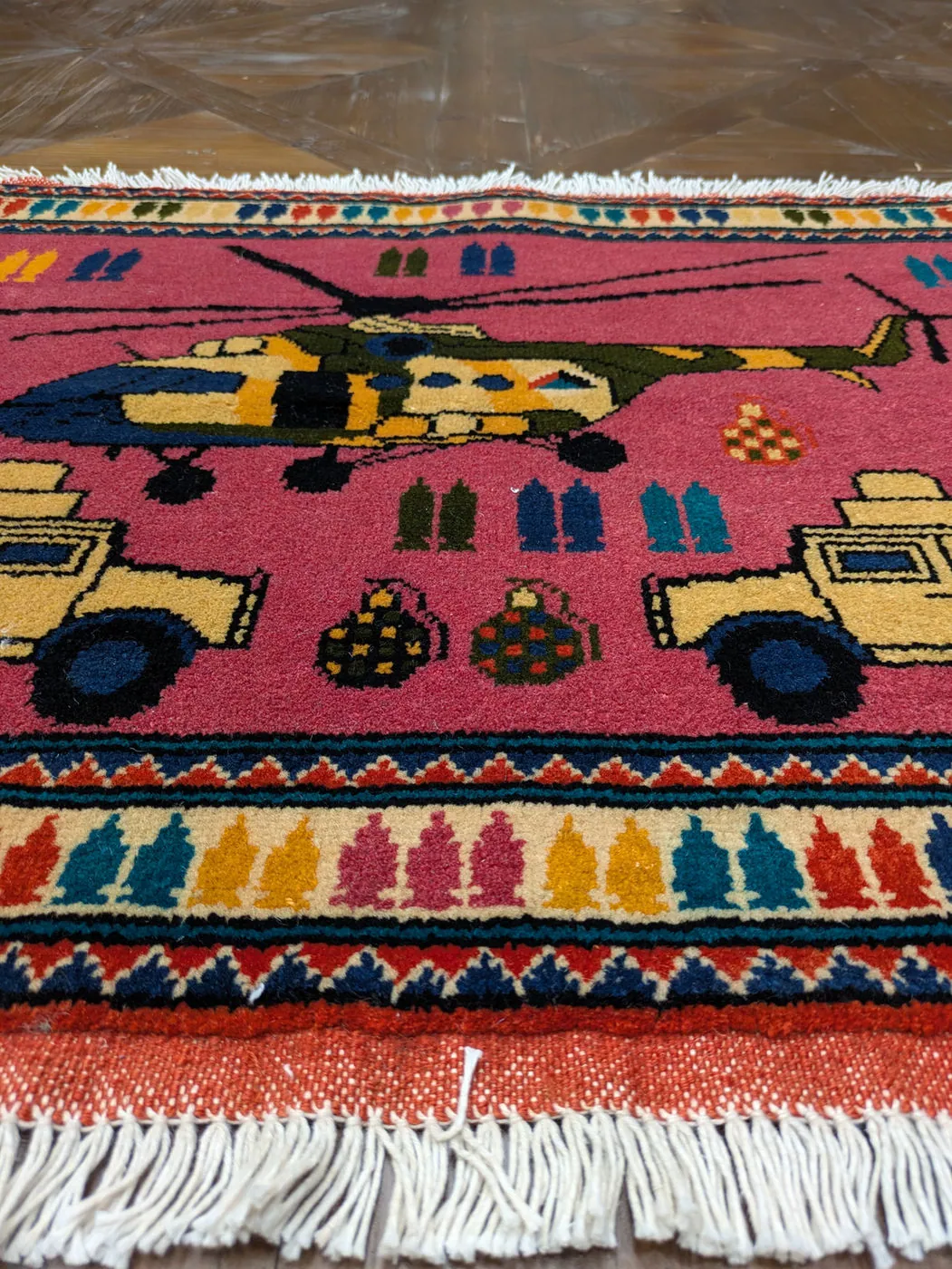 War Rug #2025, 82 x 68 cm, photo 4 of 8