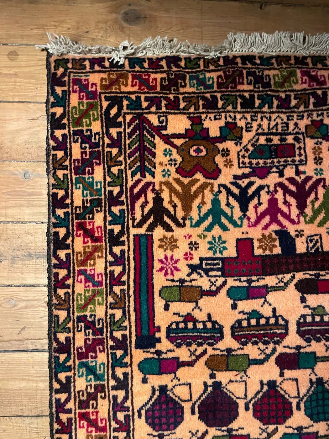 Afghan Rug #620, 187 x 80 cm, photo 14 of 15