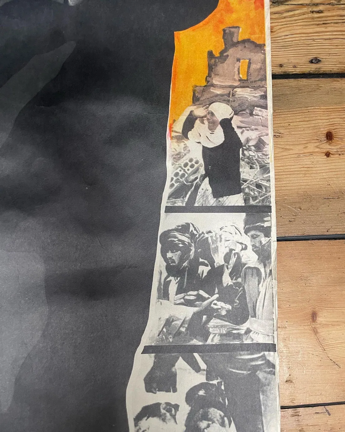 1987 Dated Soviet Union Propaganda Poster, Large Original in Great Condition, photo 5 of 15