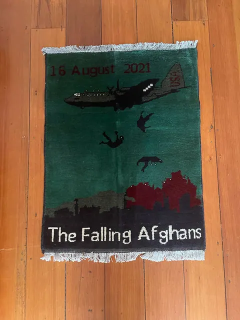 War Rug #858, 82 x 63 cm