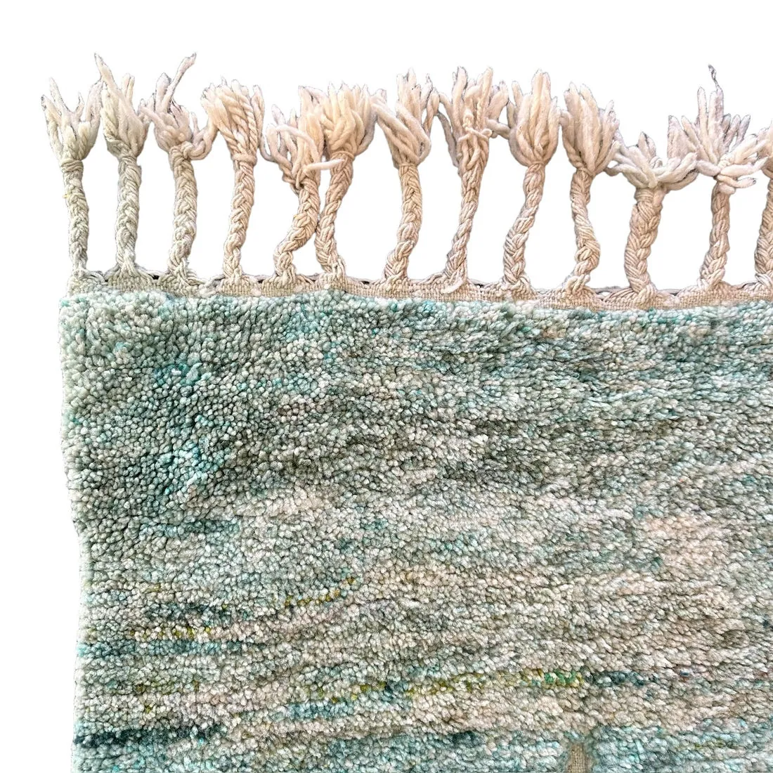 Icey Sea , Large Authentic Beni Ourain, Moroccan Rug, 260 x 165 cm, photo 12 of 15