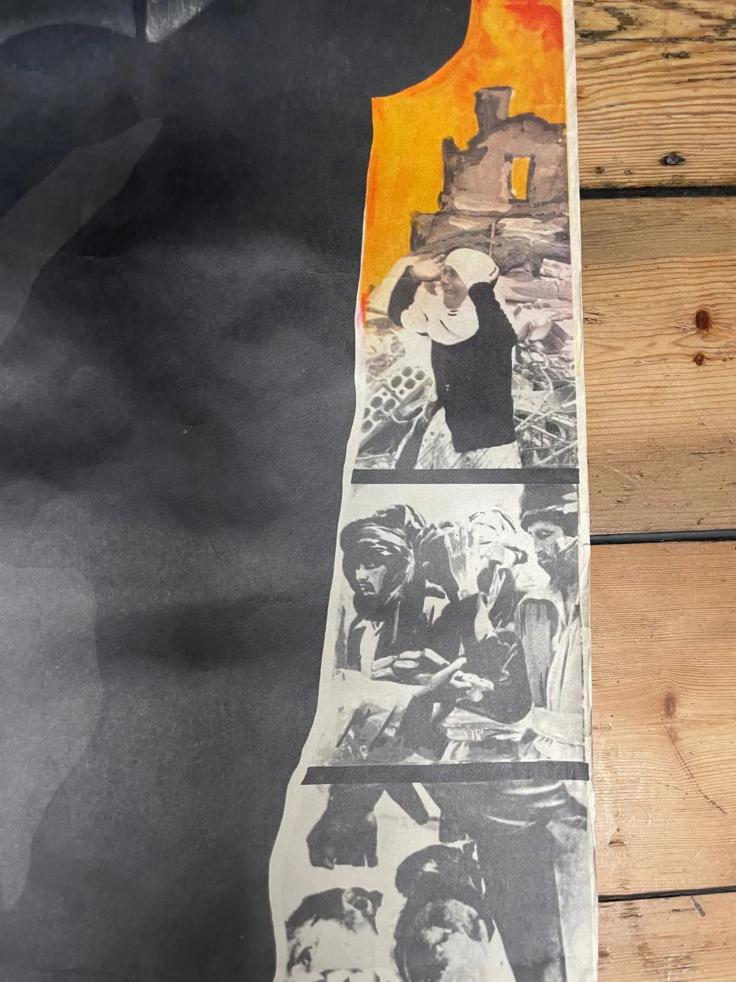 1987 Dated Soviet Union Propaganda Poster, Large Original in Great Condition, photo 13 of 15