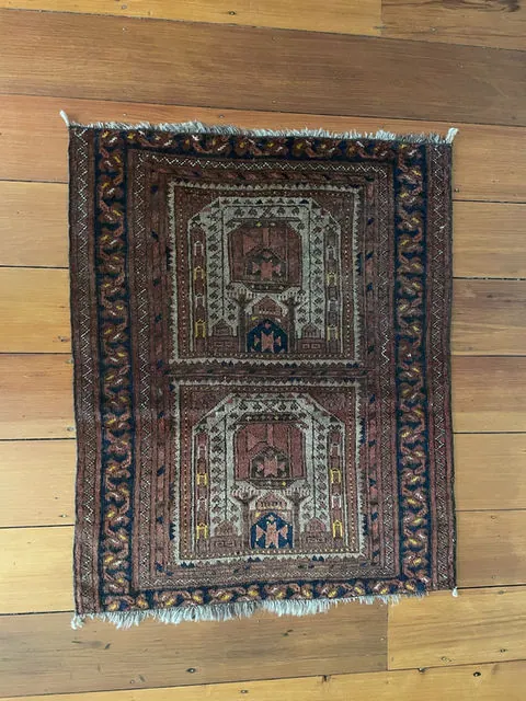 Afghan Rug #835, 86 x 71 cm