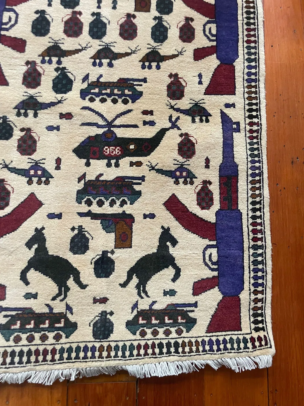 Afghan Rug #774, 128 x 83 cm, photo 3 of 9