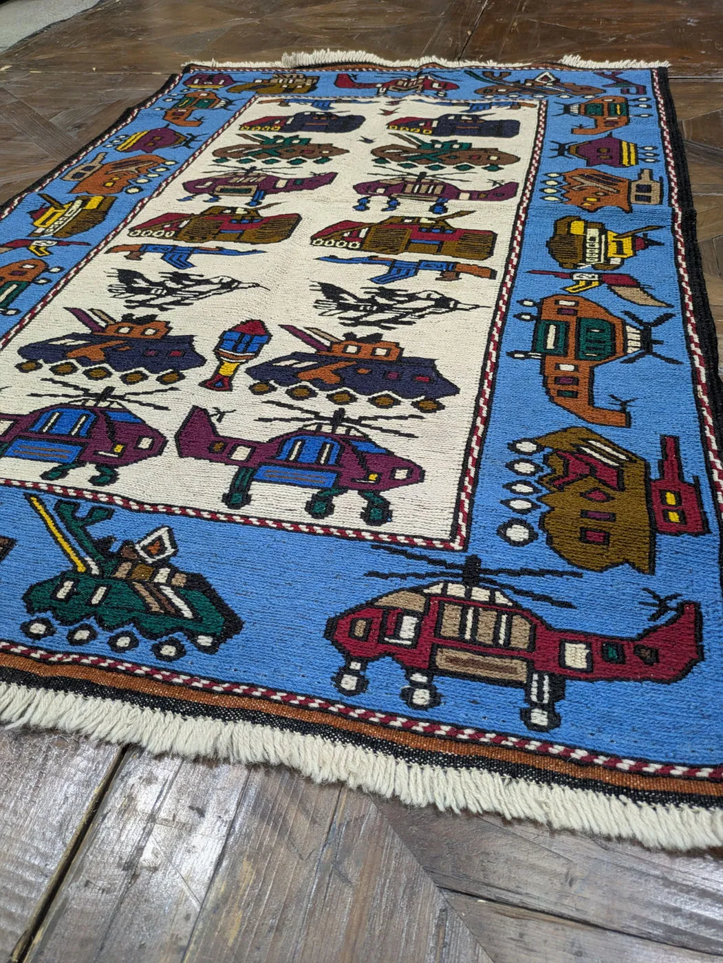 War Rug #2123, 145 x 95 cm, photo 3 of 8