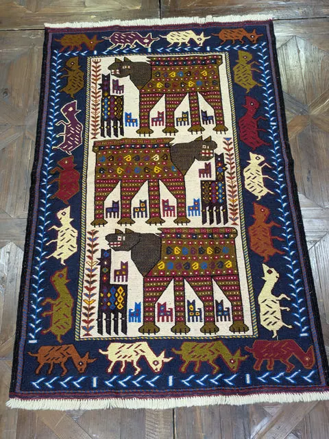 Afghan Rug #2124, 149 x 97 cm