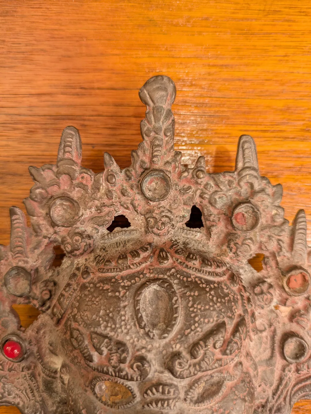 Antique Tibetan/Nepalese Bronze Ritual Butter Lamp Burner, photo 3 of 8