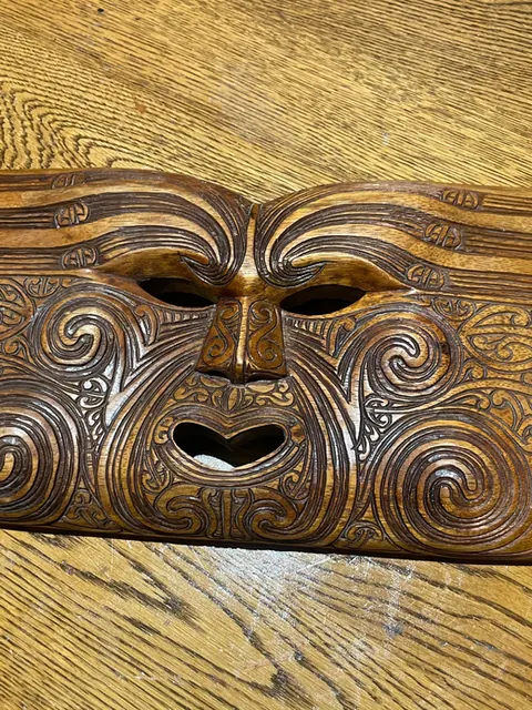 Antique Maori carving, apparently it’s over 130 years old