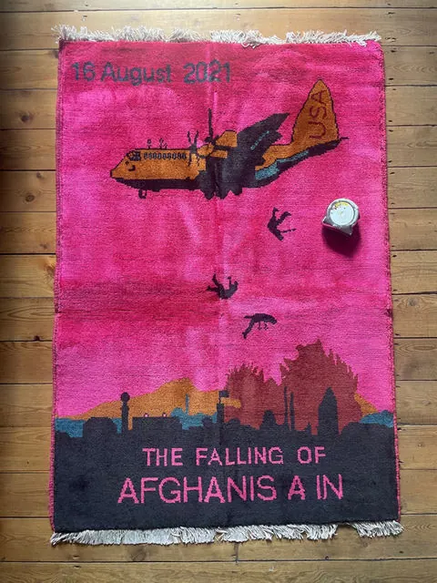 Afghan Rug #719, 120 x 82 cm