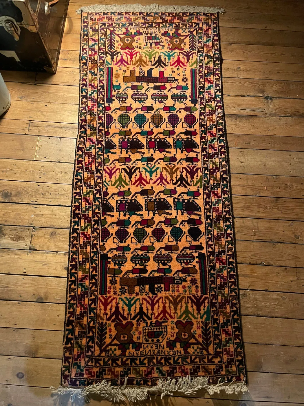 Afghan Rug #620, 187 x 80 cm, photo 4 of 15