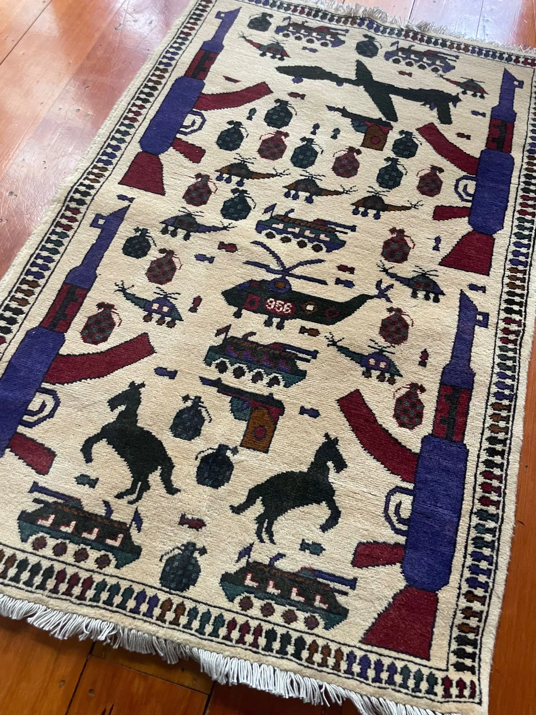 Afghan Rug #774, 128 x 83 cm, photo 7 of 9