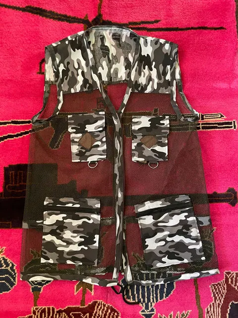 Medium Military Vest. Has some vintage tbh