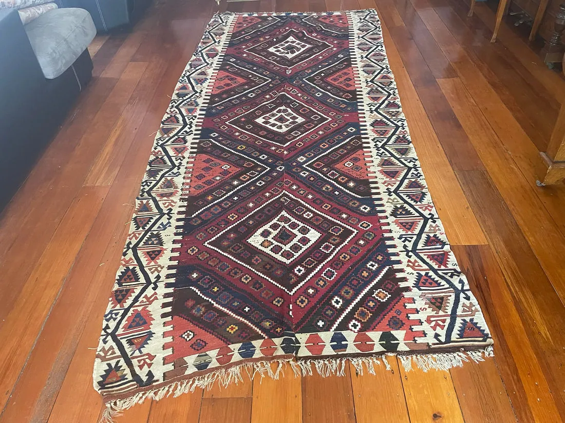 Kilim Rug #826, 330 x 140 cm, photo 2 of 11