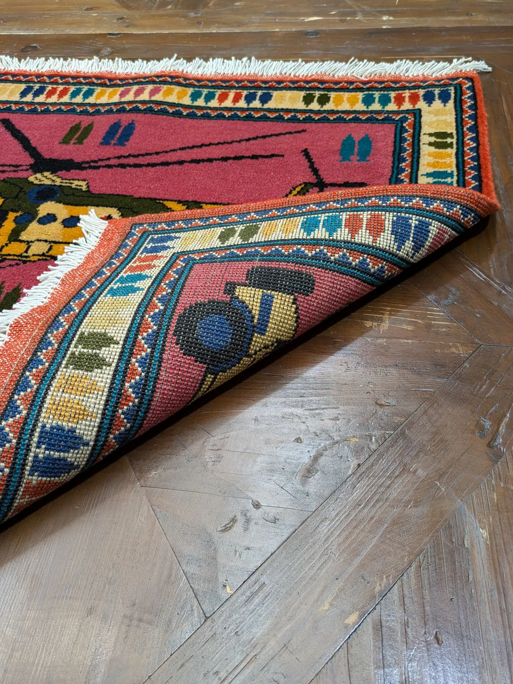 War Rug #2025, 82 x 68 cm, photo 7 of 8