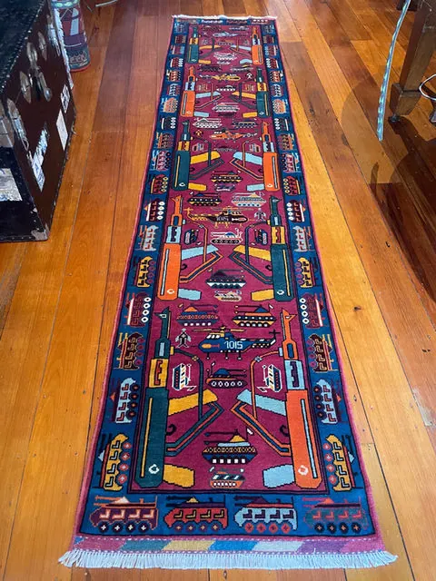 Runner Rug #996, 320 x 71 cm