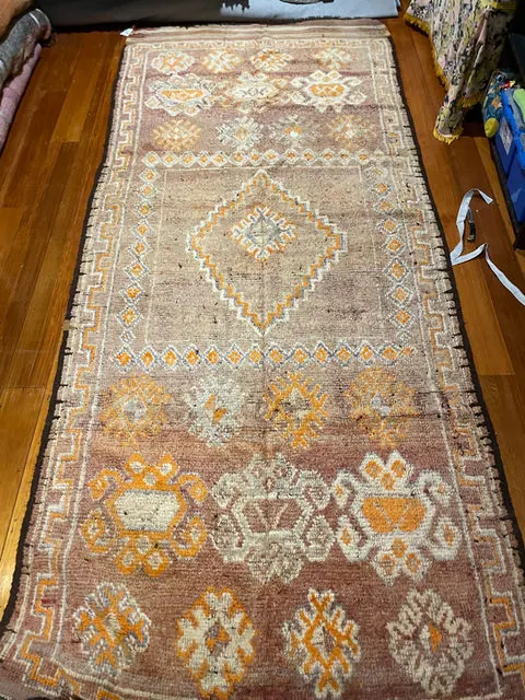Dusty Dream, Vintage Authentic, Moroccan Rug, 365 x 165 cm