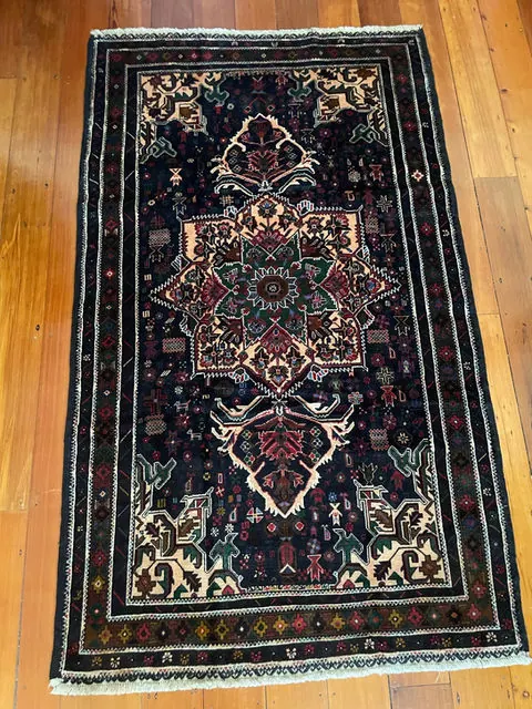 Afghan Rug #866, 208 x 119 cm