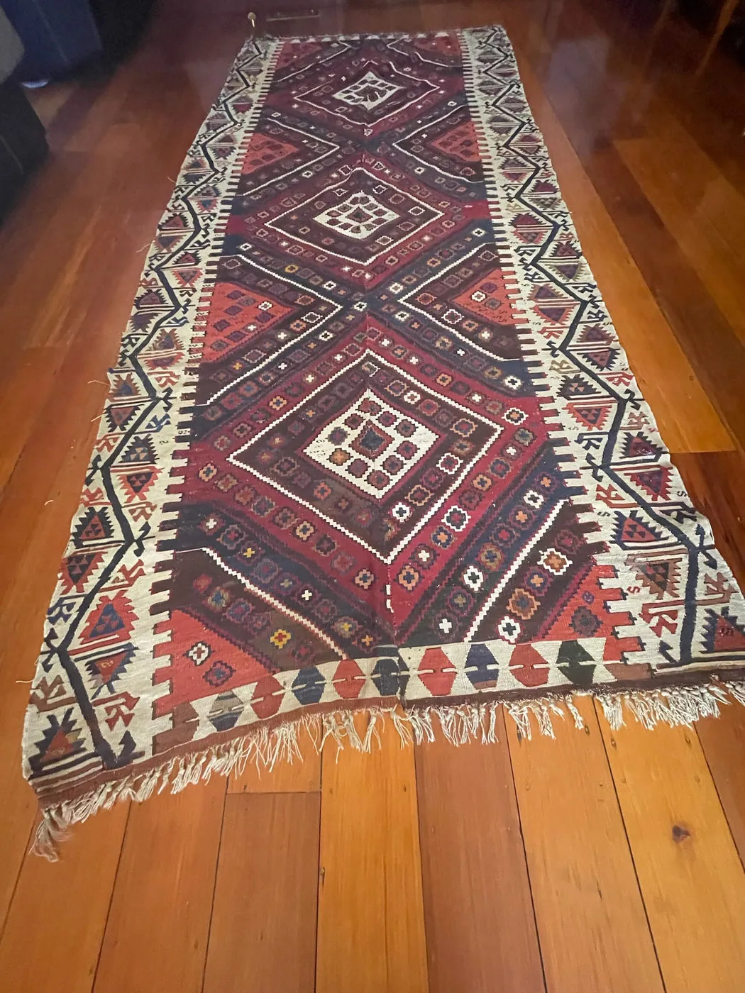 Kilim Rug #826, 330 x 140 cm, photo 11 of 11