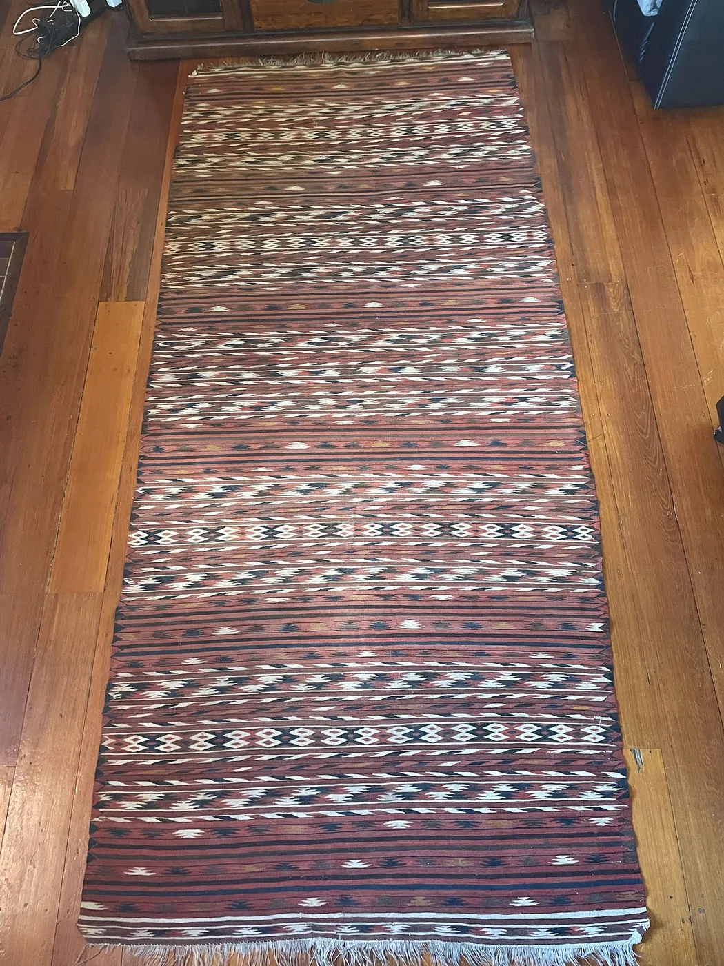 Kilim Rug #822, 285 x 127 cm, photo 10 of 12