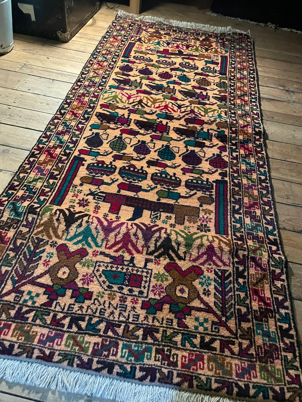 Afghan Rug #620, 187 x 80 cm, photo 15 of 15