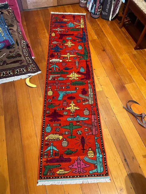 Runner Rug #938, 268 x 66 cm