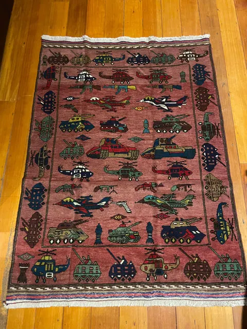 Afghan Rug #819, 184 x 134 cm