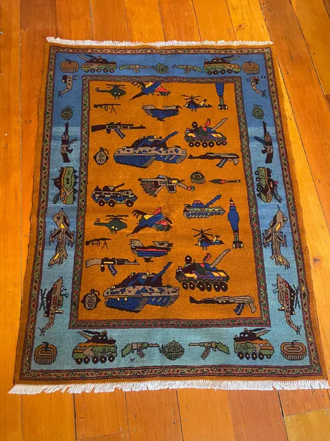 Afghan Rug #985, 130 x 95 cm