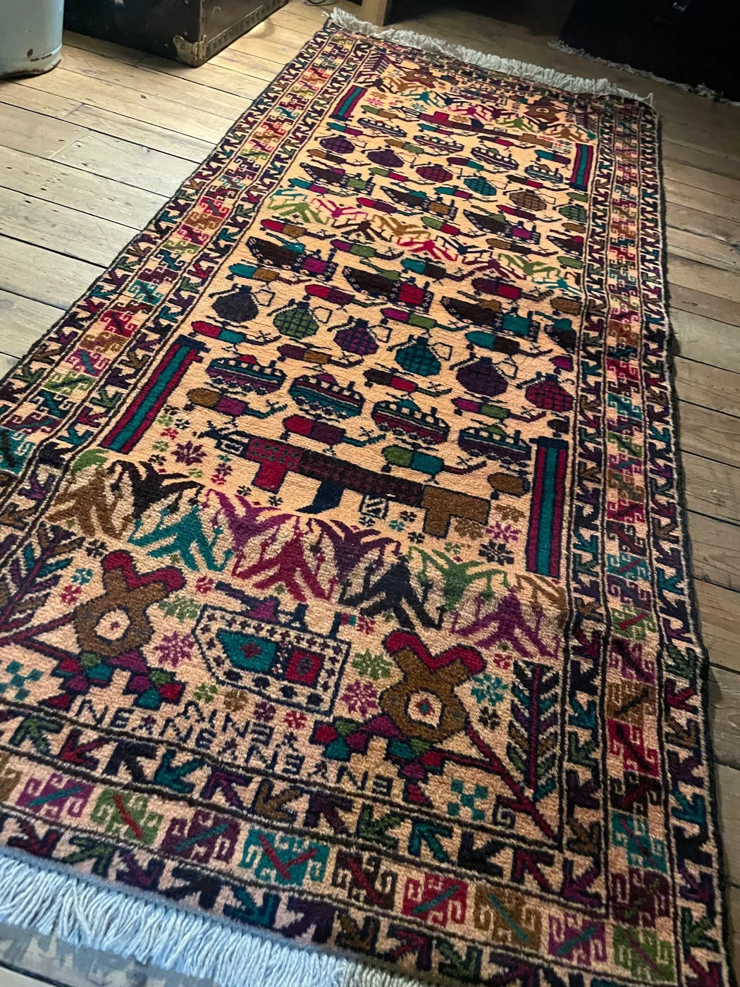 Afghan Rug #620, 187 x 80 cm, photo 3 of 15
